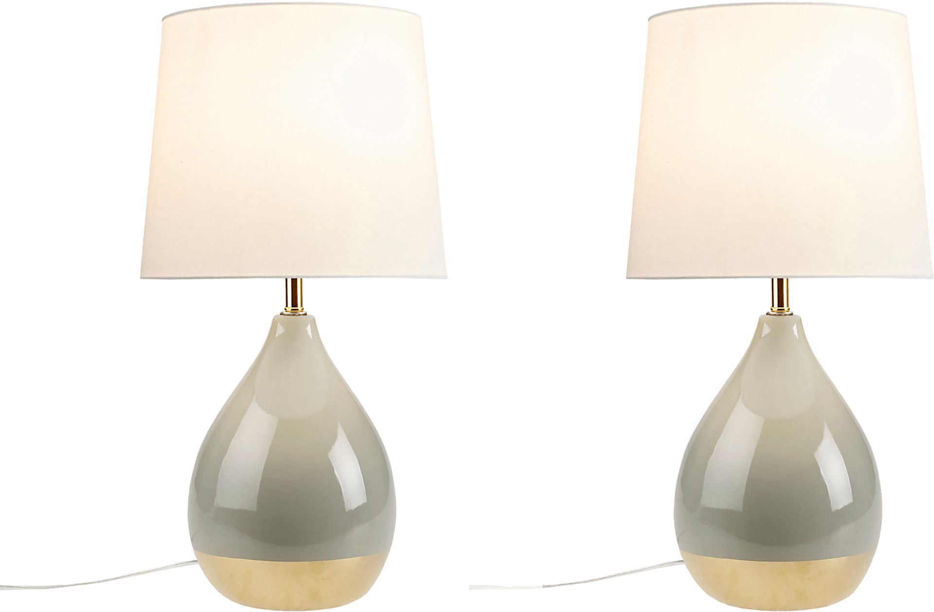 Allamanda Court Sage Table Lamps, Set of 2 - Image 3