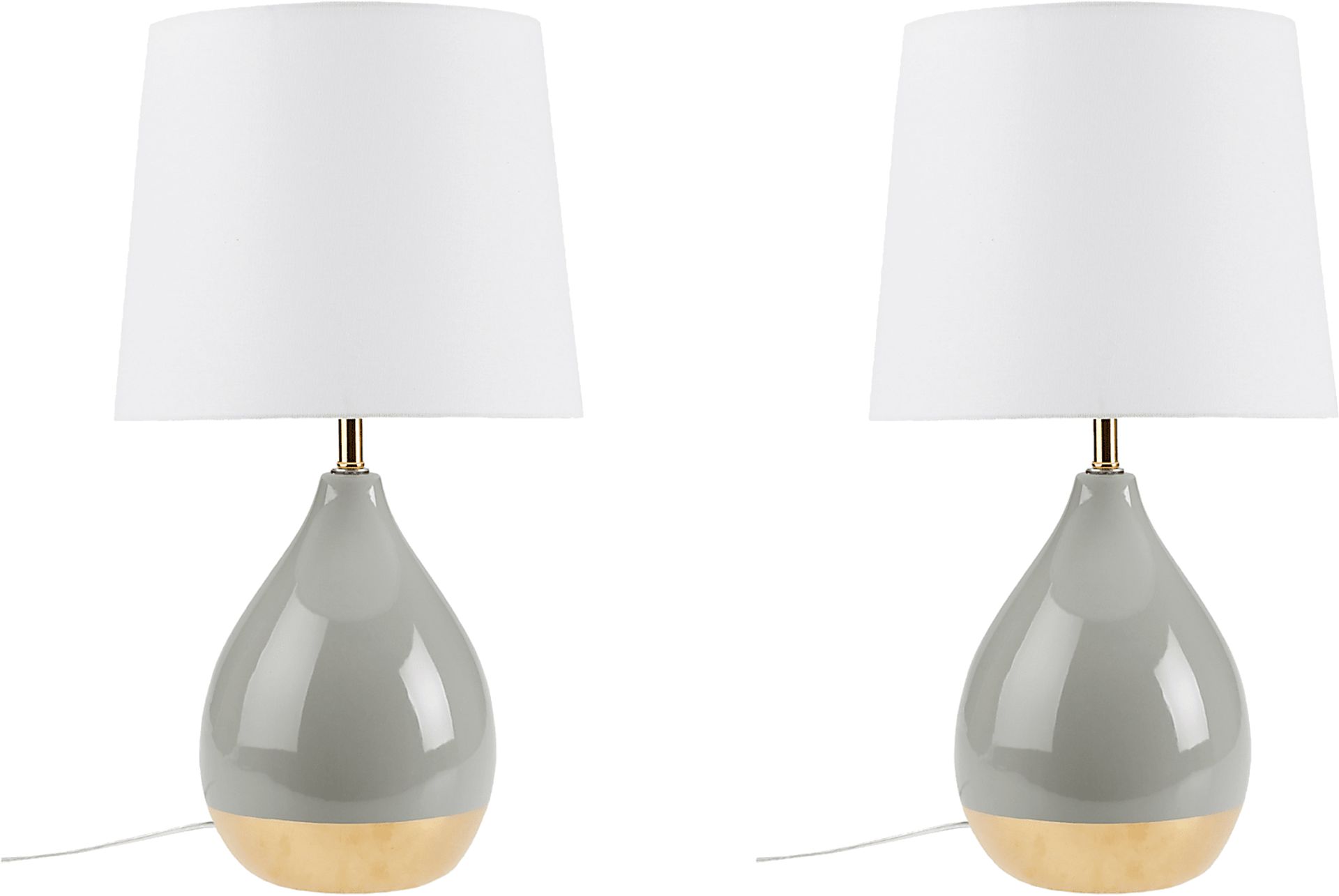 Allamanda Court Sage Table Lamps, Set of 2 - Image 1
