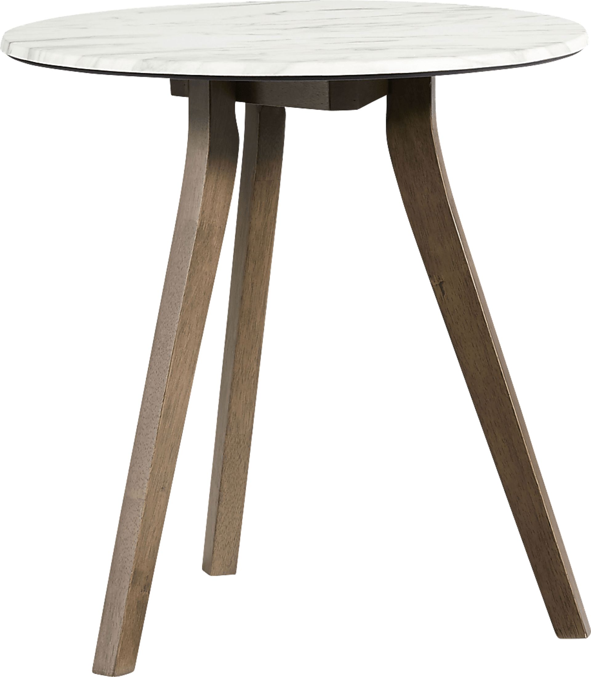 Allana White End Table - Image 1