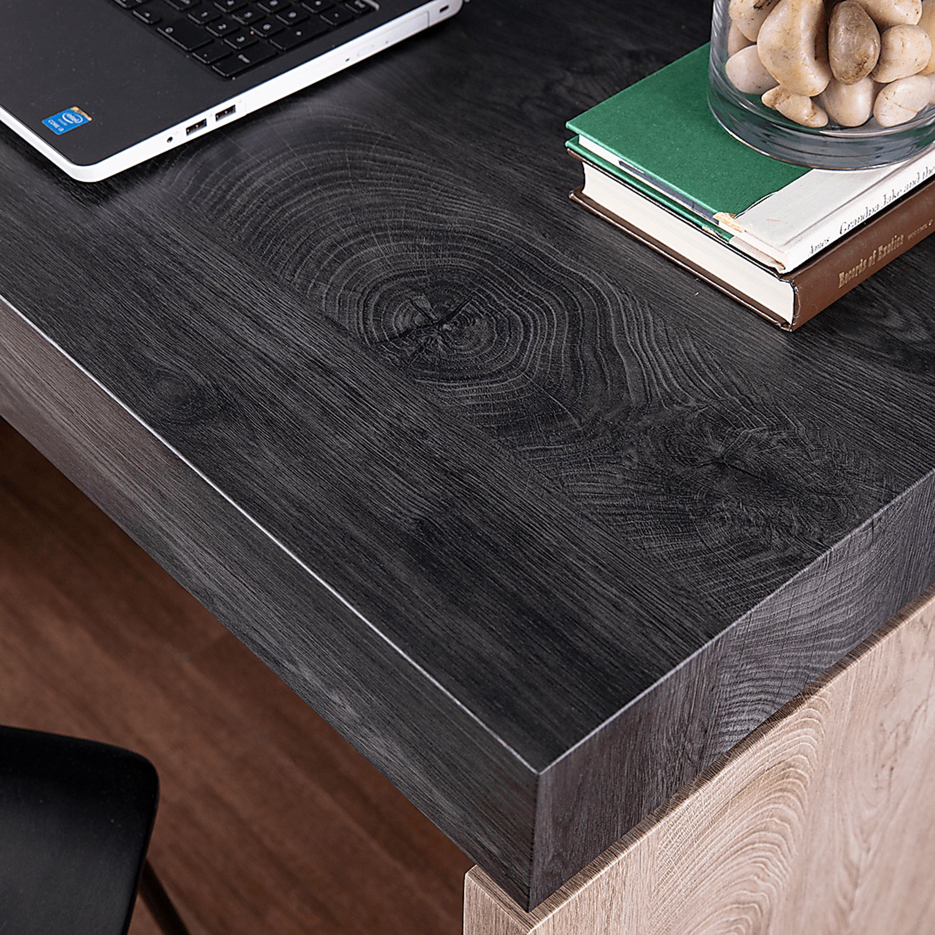 Allanwood Black Desk - Image 5