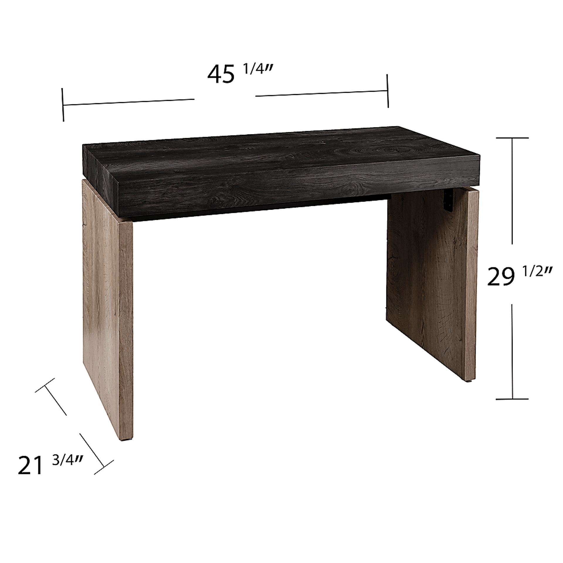 Allanwood Black Desk - Image 10