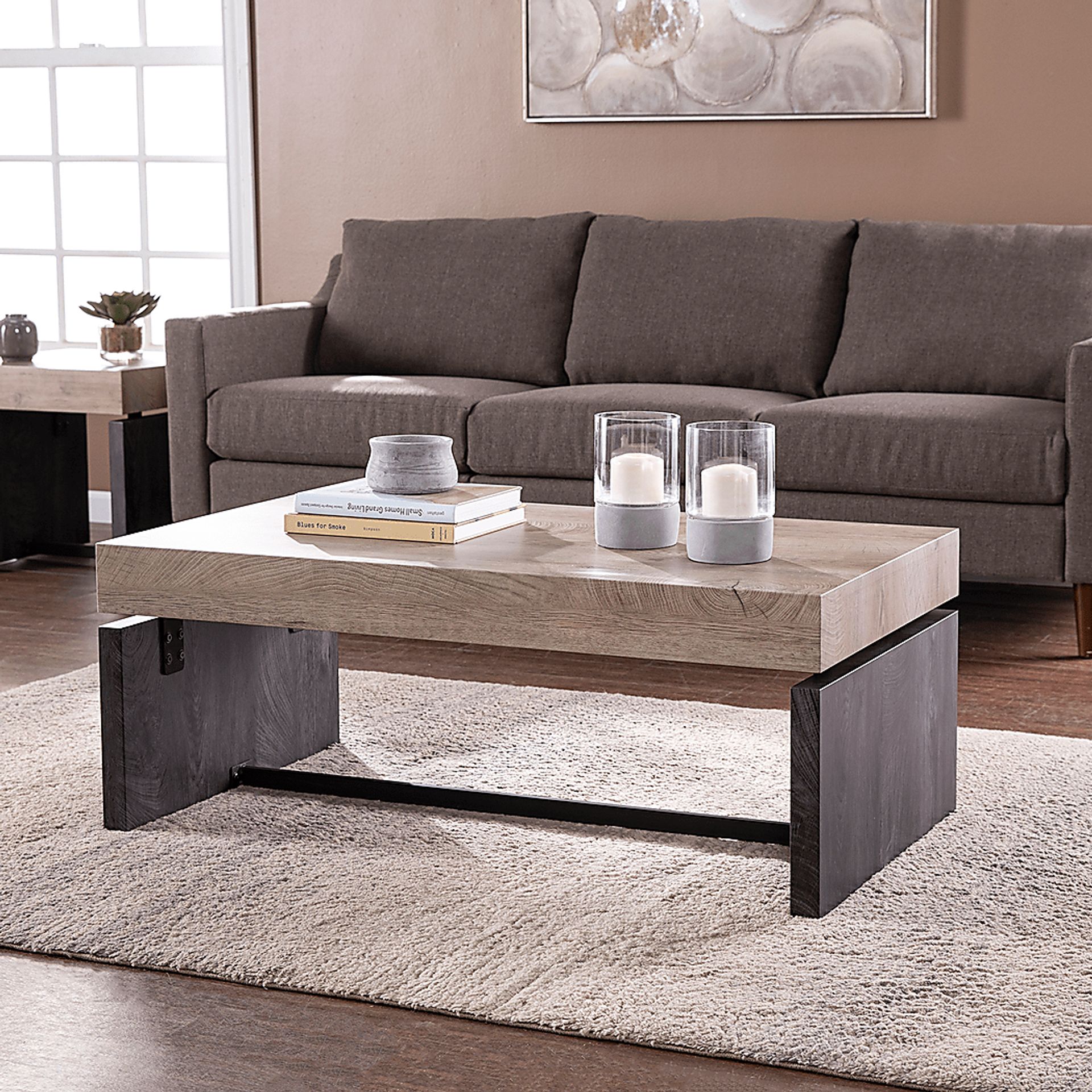 Allanwood Natural Cocktail Table - Image 4