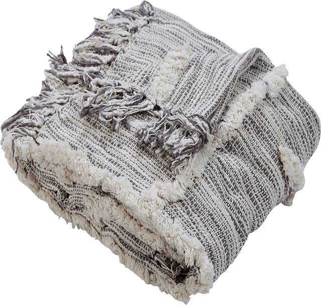 Allarts Gray Throw Blanket - Thumbnail - Image 3