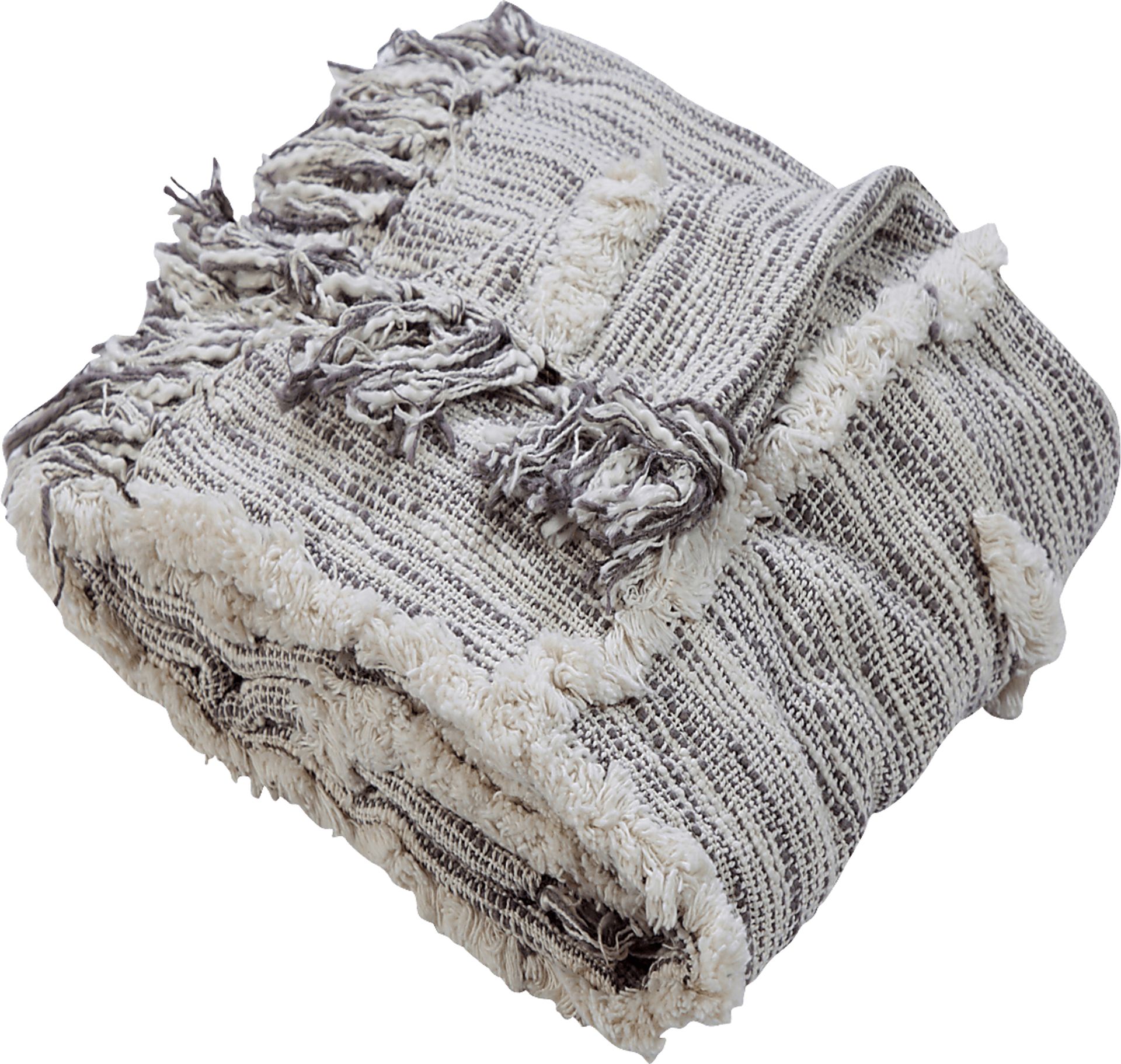 Allarts Gray Throw Blanket - Image 3