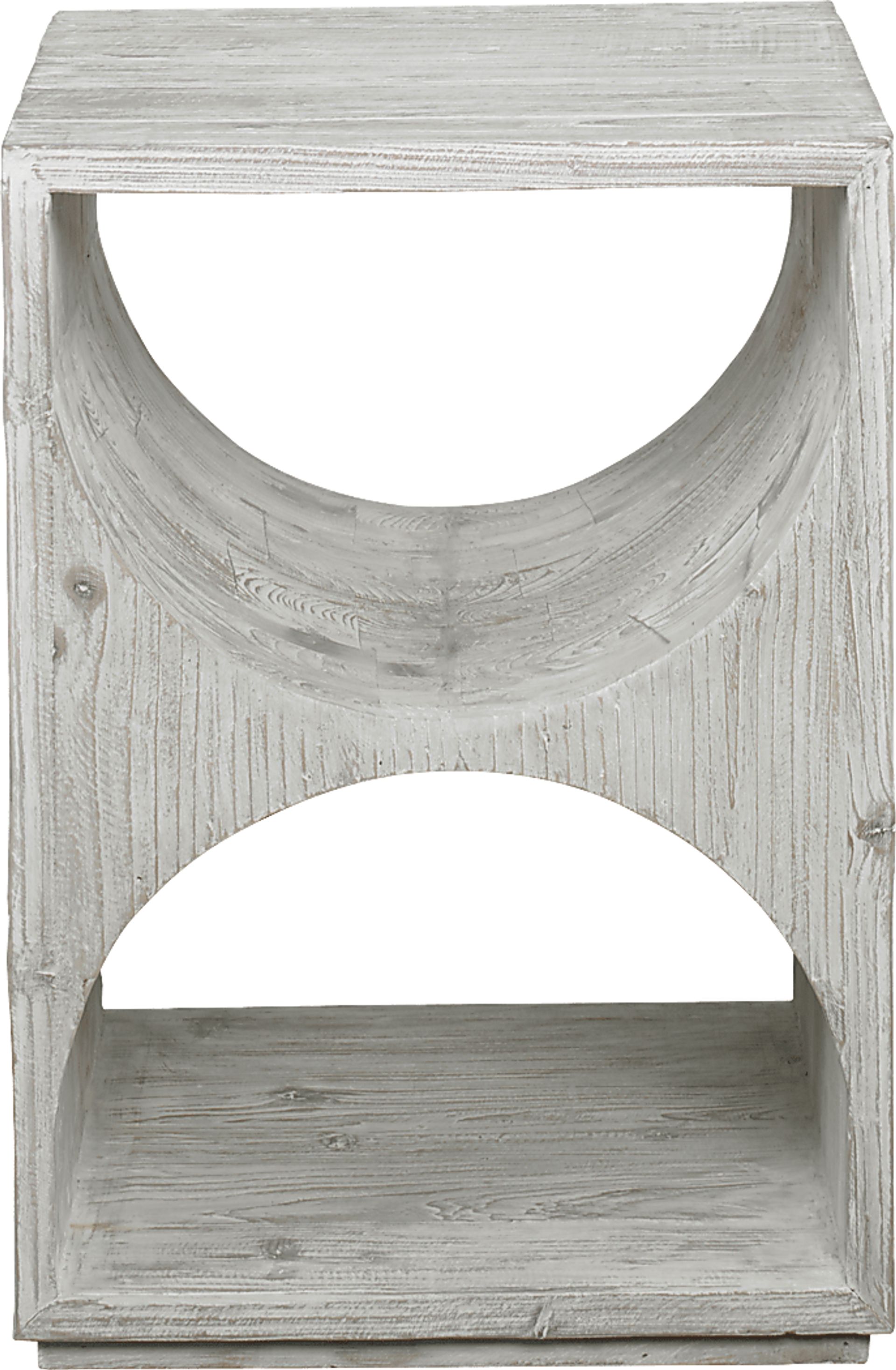 Allatoona White Accent Table - Image 2