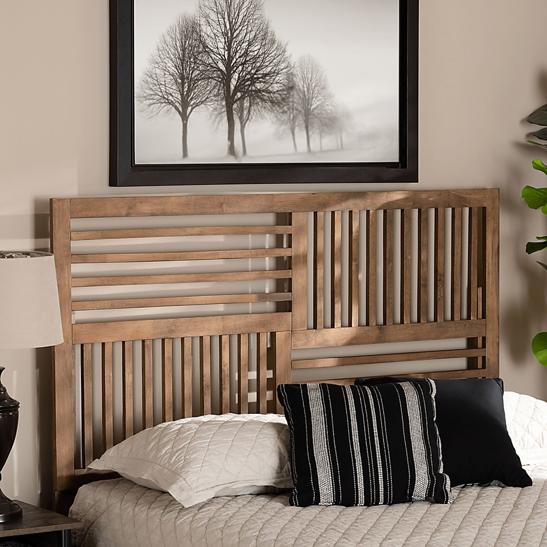 Allden Brown Queen Headboard - Image 4
