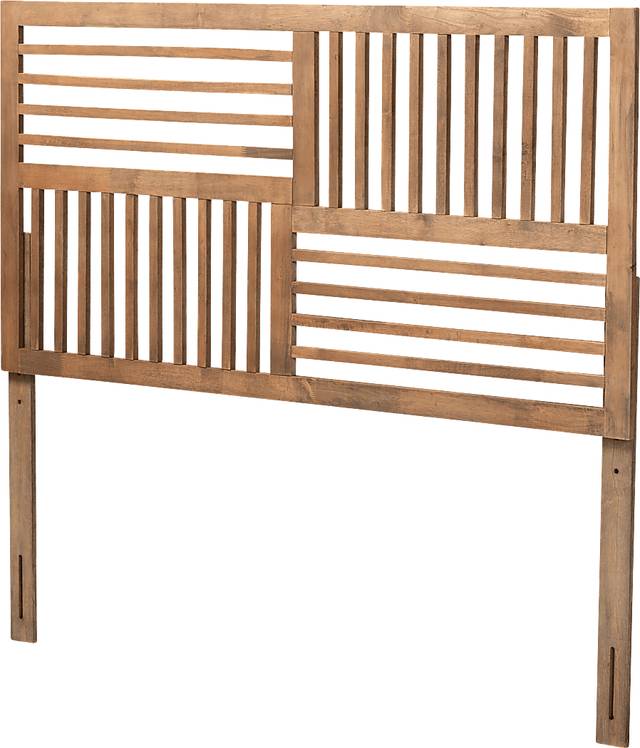 Allden Brown Queen Headboard - Thumbnail - Image 1