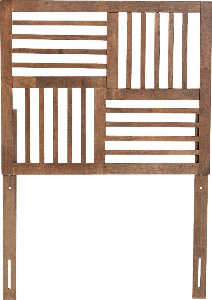 Allden Brown Twin Headboard
