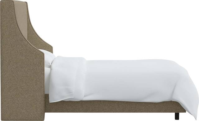 Alldenford Beige Twin Bed - Thumbnail - Image 3
