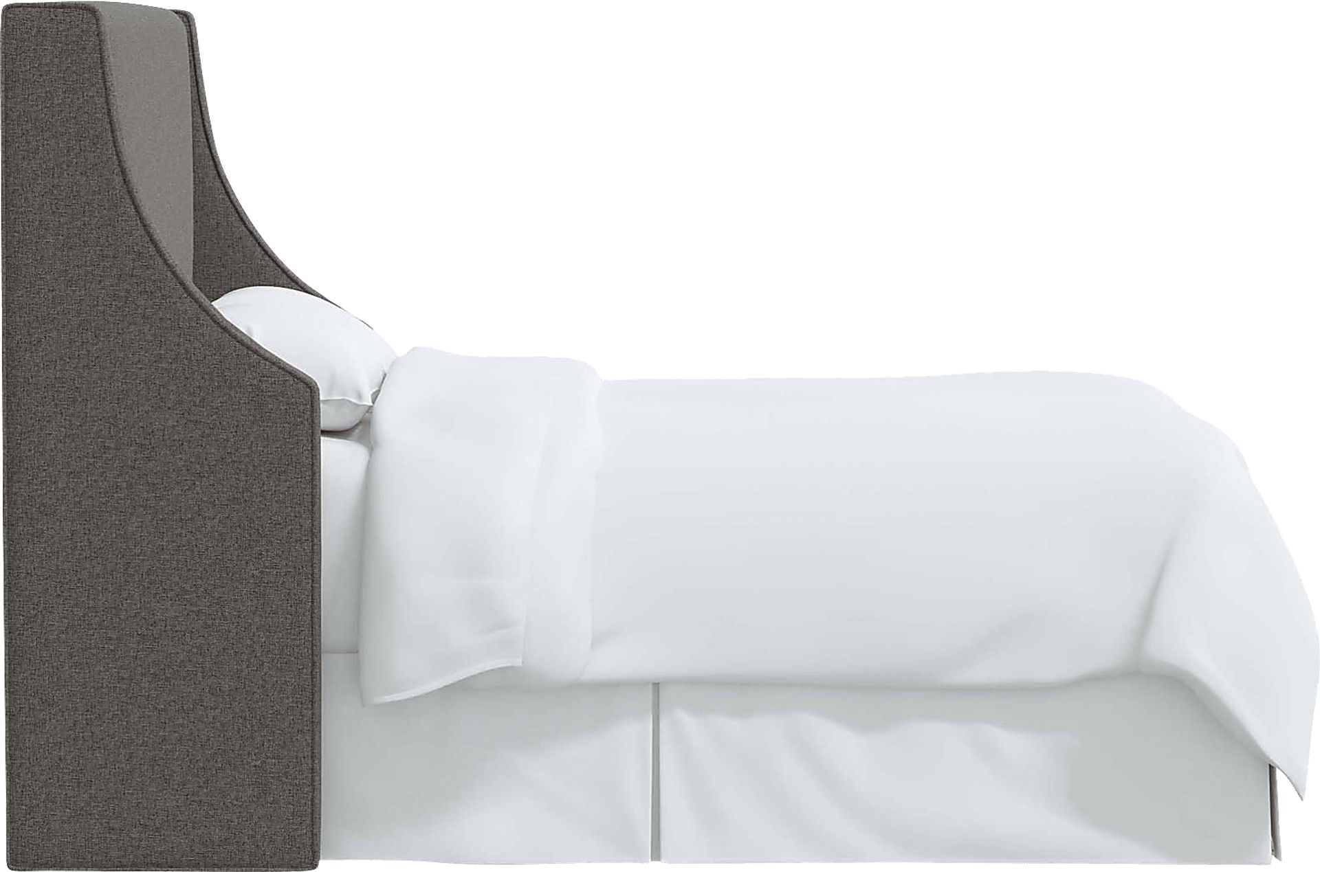 Alldenford Dark Gray King Headboard - Image 3