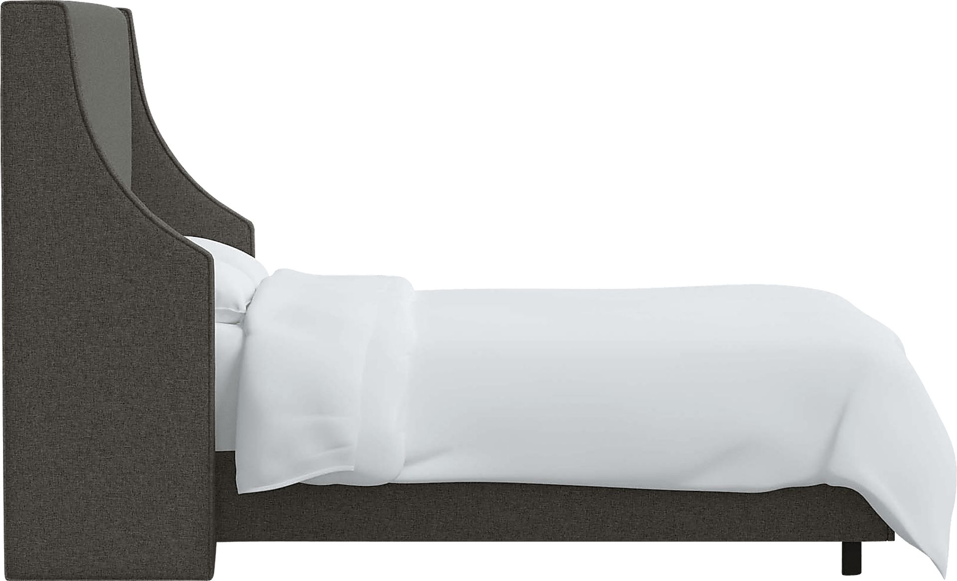 Alldenford Dark Gray Twin Bed - Image 3