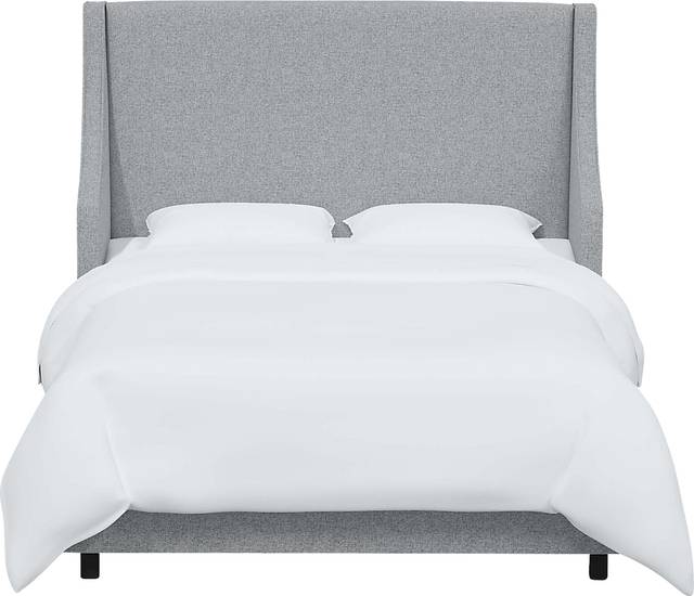 Alldenford Light Gray Twin Bed - Thumbnail - Image 2