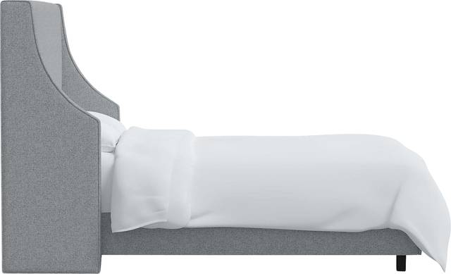 Alldenford Light Gray Twin Bed - Thumbnail - Image 3