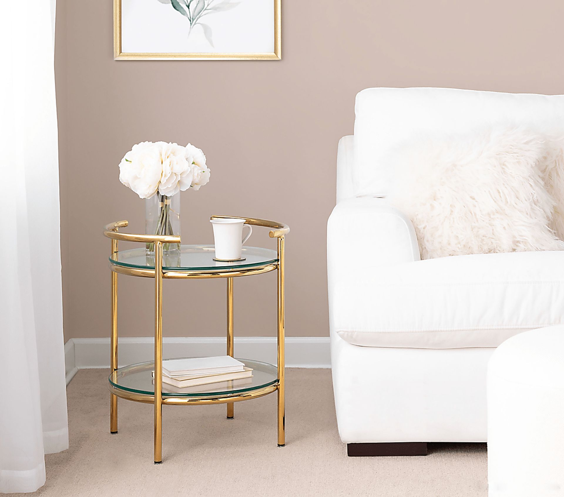 Alldershot Gold End Table - Image 8