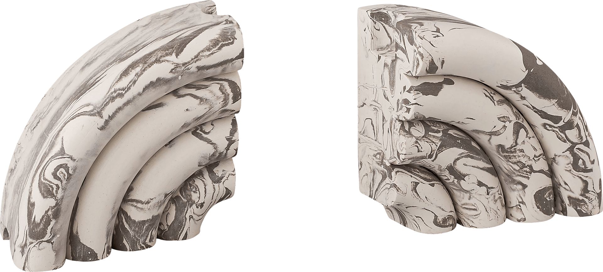 Alleah Gray Bookends, Set of 2 - Image 4