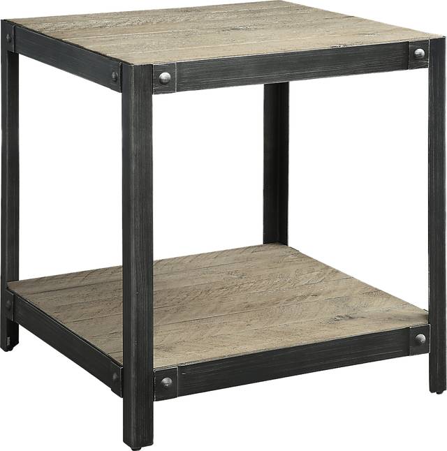 Allegany Brown End Table - Thumbnail - Image 1