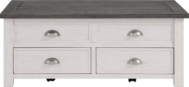 Allenby White Cocktail Table - Thumbnail - Image 4