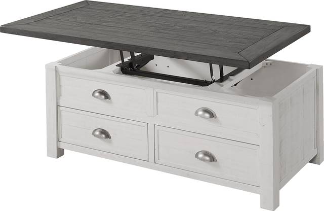 Allenby White Cocktail Table - Thumbnail - Image 8