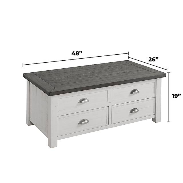 Allenby White Cocktail Table - Thumbnail - Image 10