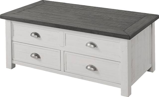 Allenby White Cocktail Table - Thumbnail - Image 1