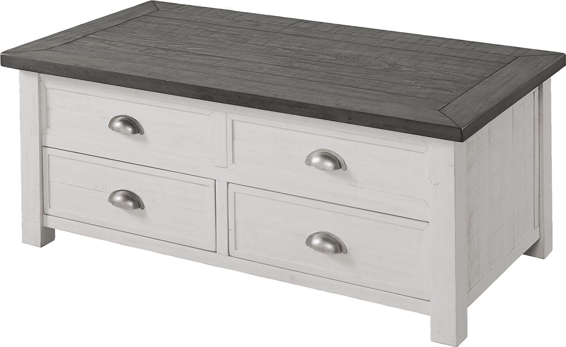 Allenby White Cocktail Table - Image 1