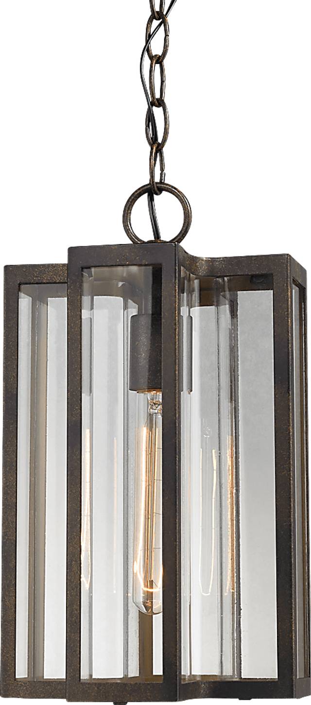Allenwood Brown Outdoor Chandelier - Thumbnail - Image 1