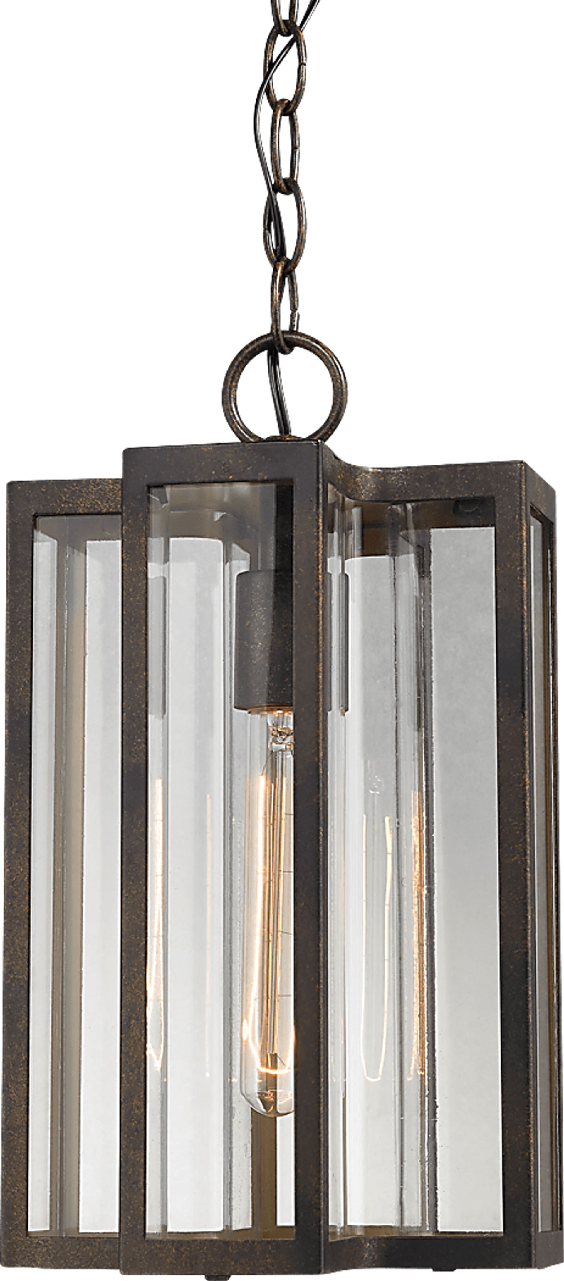 Allenwood Brown Outdoor Chandelier - Image 1