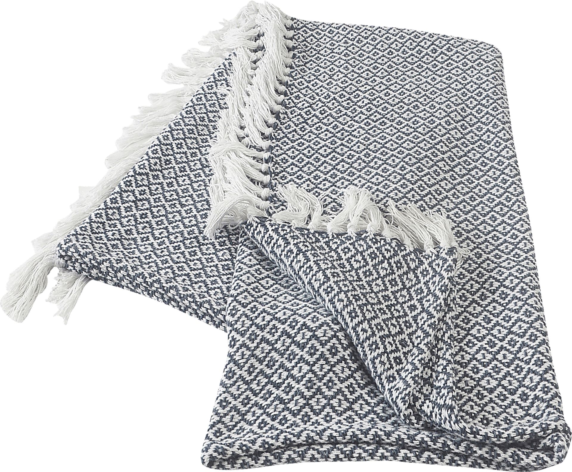 Allerbel Blue Throw Blanket - Image 3