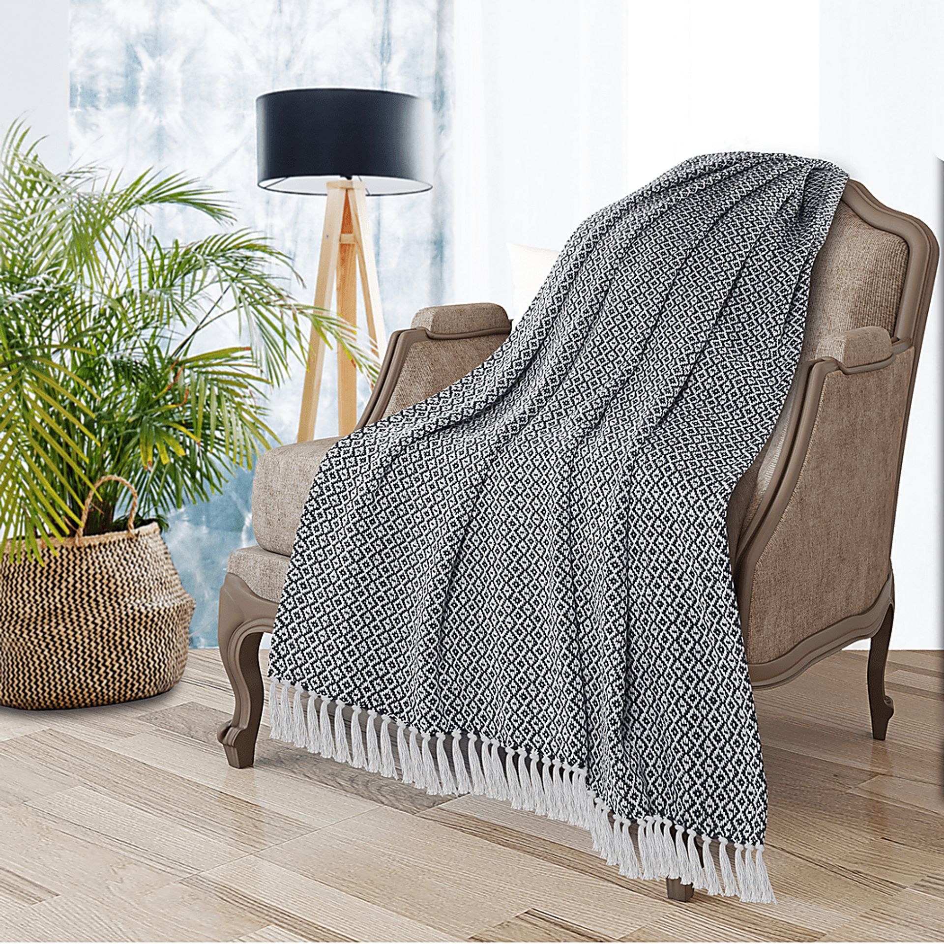 Allerbel Blue Throw Blanket - Image 6