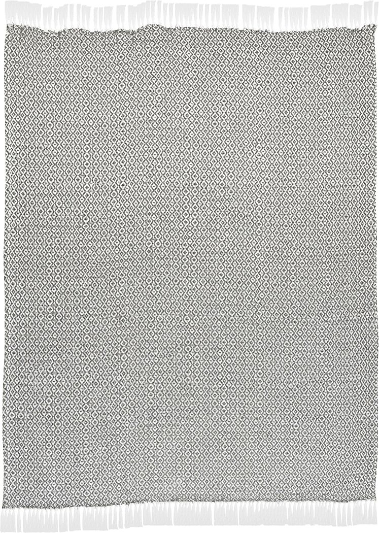 Allerbel Gray Throw Blanket