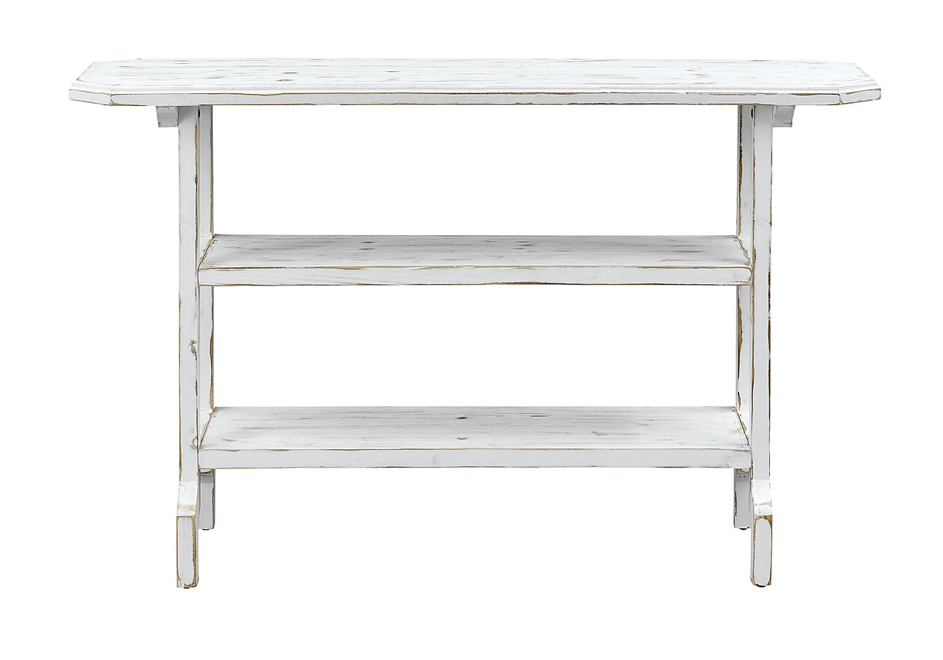 Allerna White Sofa Table - Image 2