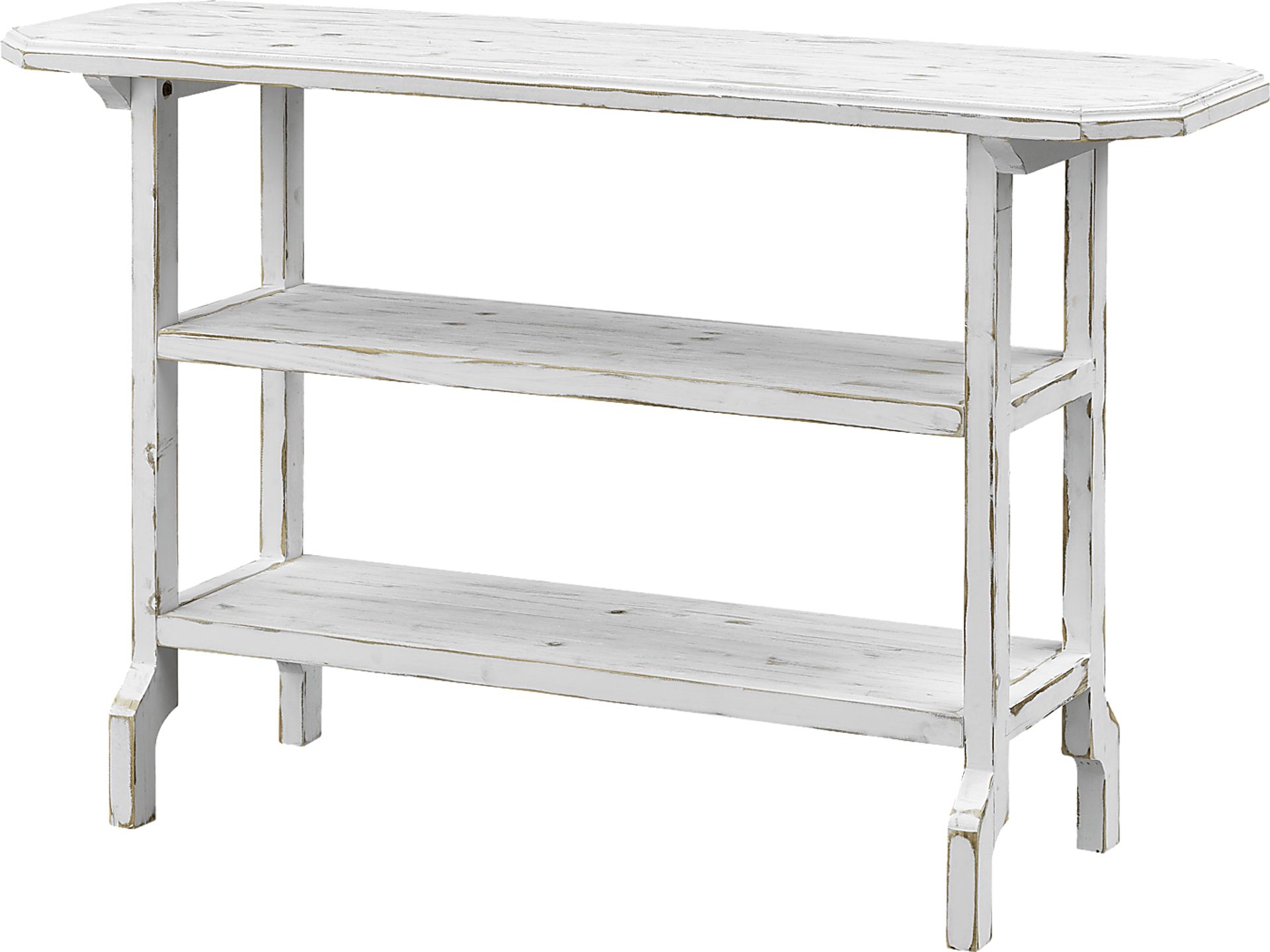 Allerna White Sofa Table - Image 1