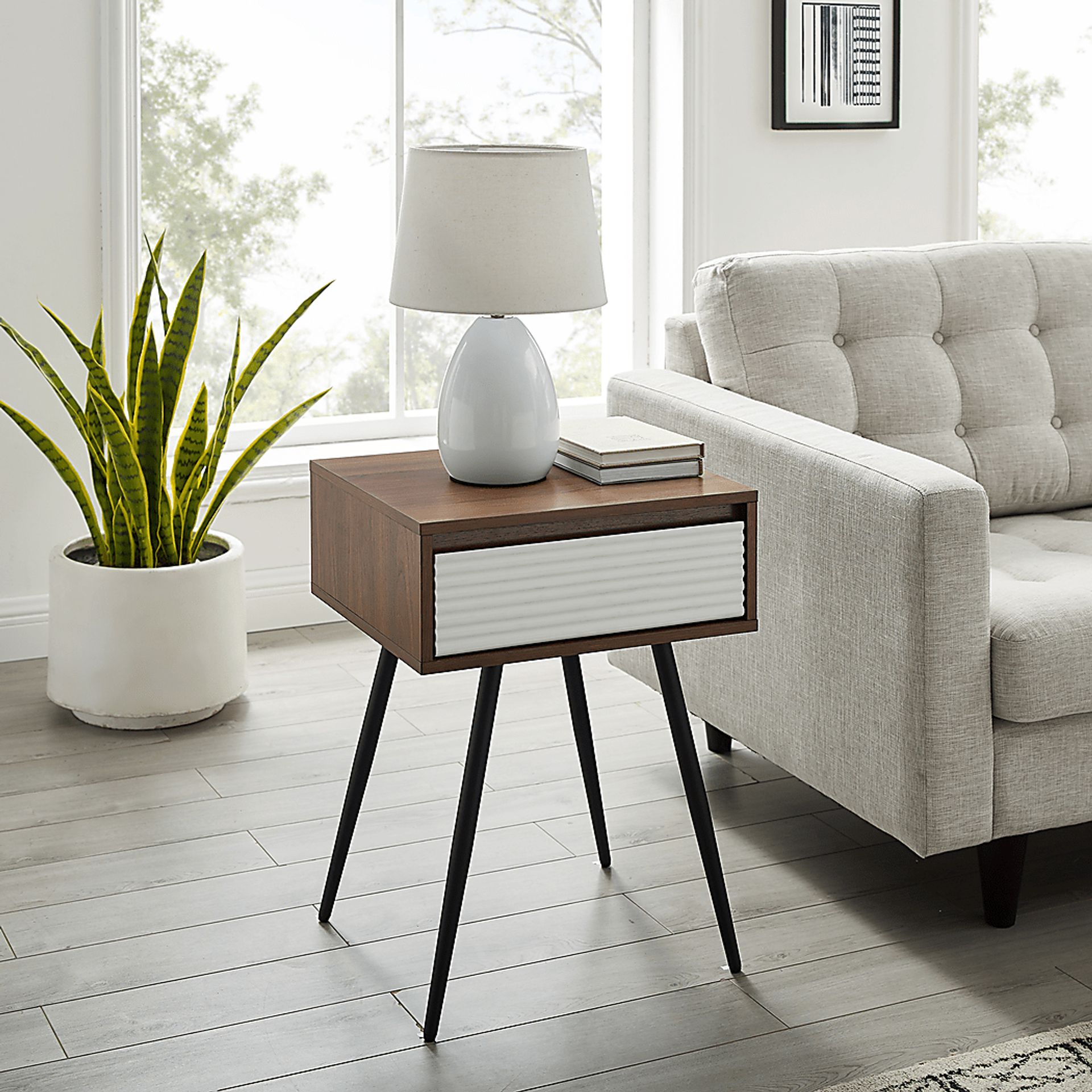 Allerton Walnut Side Table - Image 5