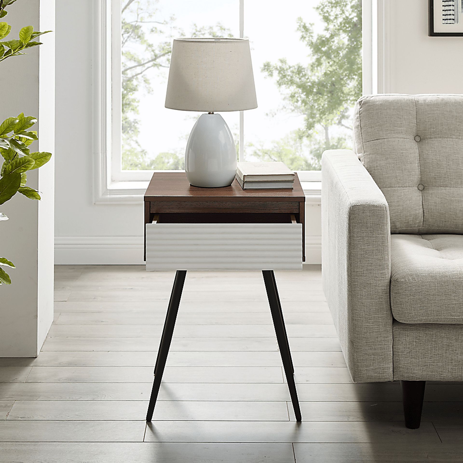 Allerton Walnut Side Table - Image 7