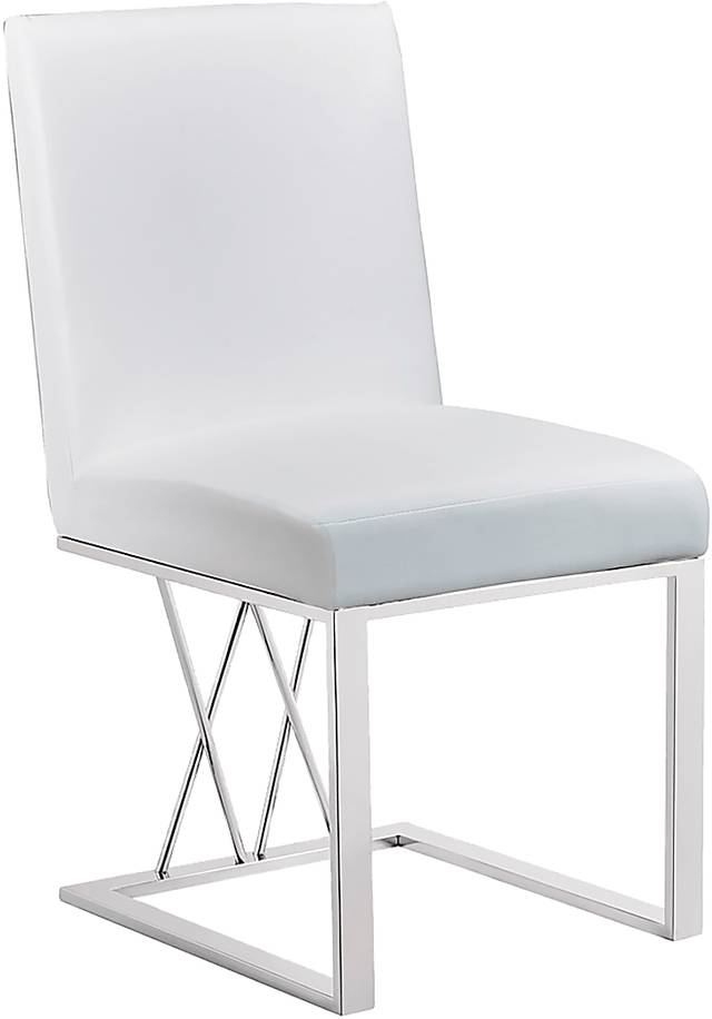 Allforth White Dining Chair - Thumbnail - Image 1