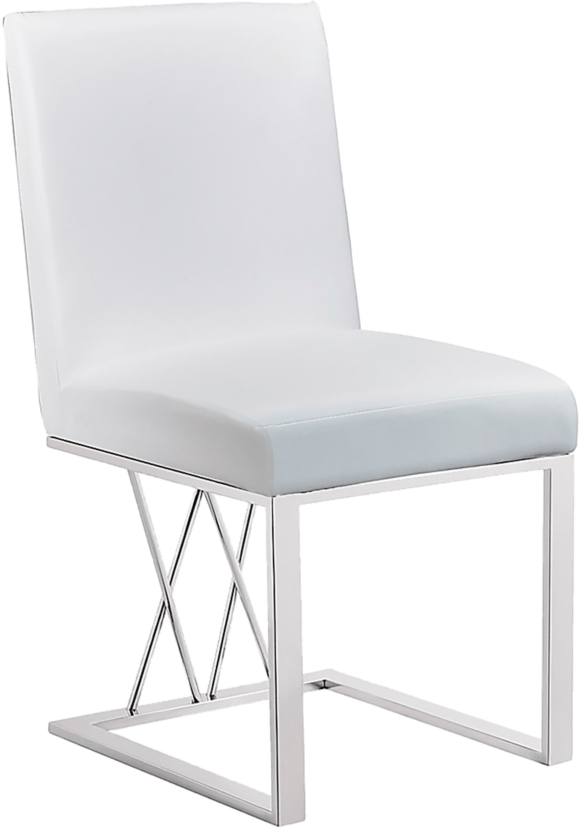 Allforth White Dining Chair - Image 1