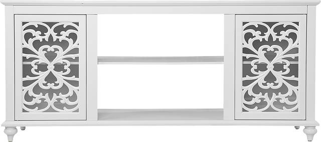 Allgehenny White 58 in. Console - Thumbnail - Image 3