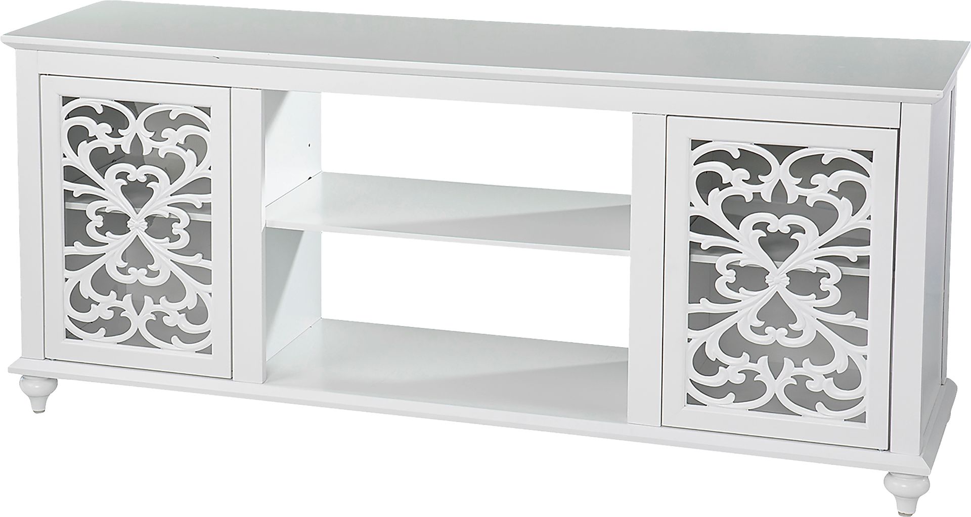 Allgehenny White 58 in. Console - Image 1
