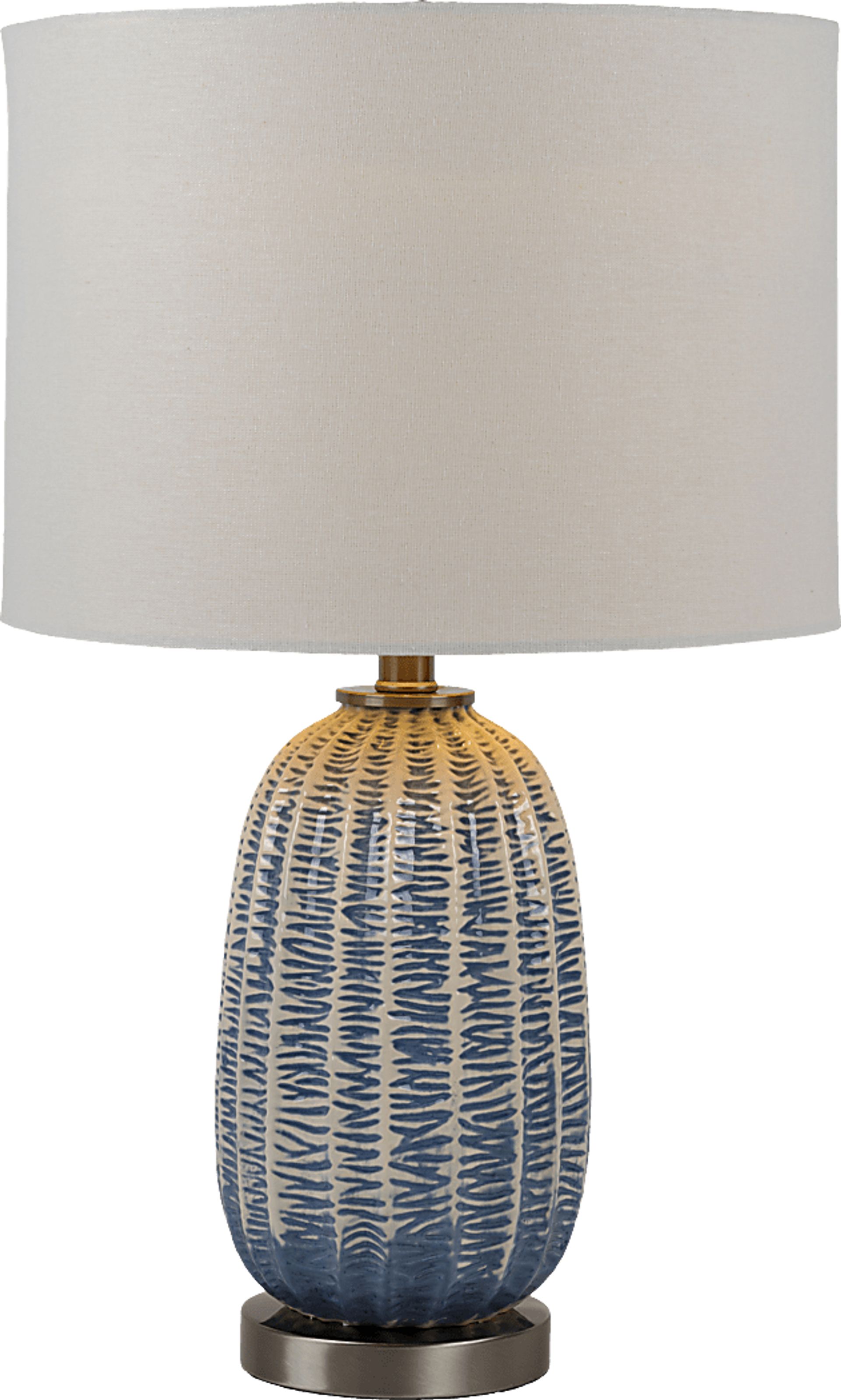 Allia Bay Blue Lamp - Image 3