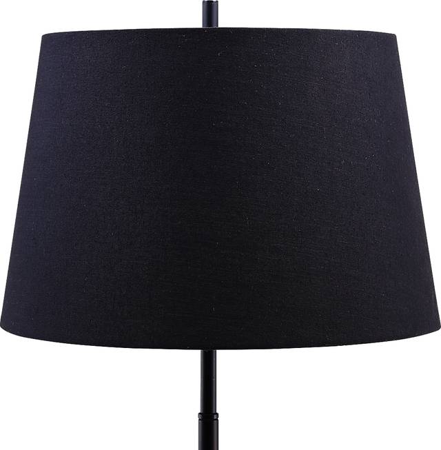 Alliare Black Floor Lamp - Thumbnail - Image 4