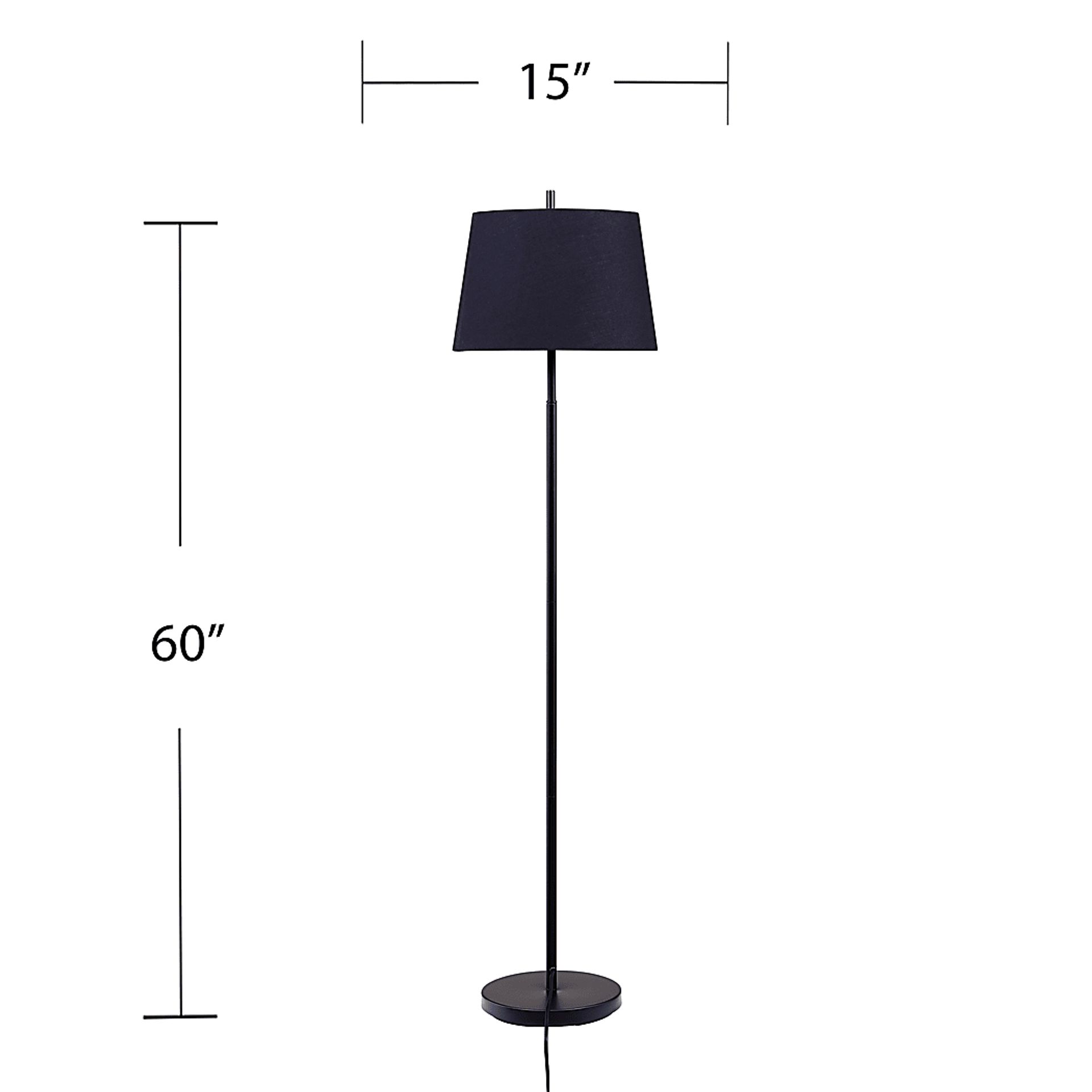 Alliare Black Floor Lamp - Image 8
