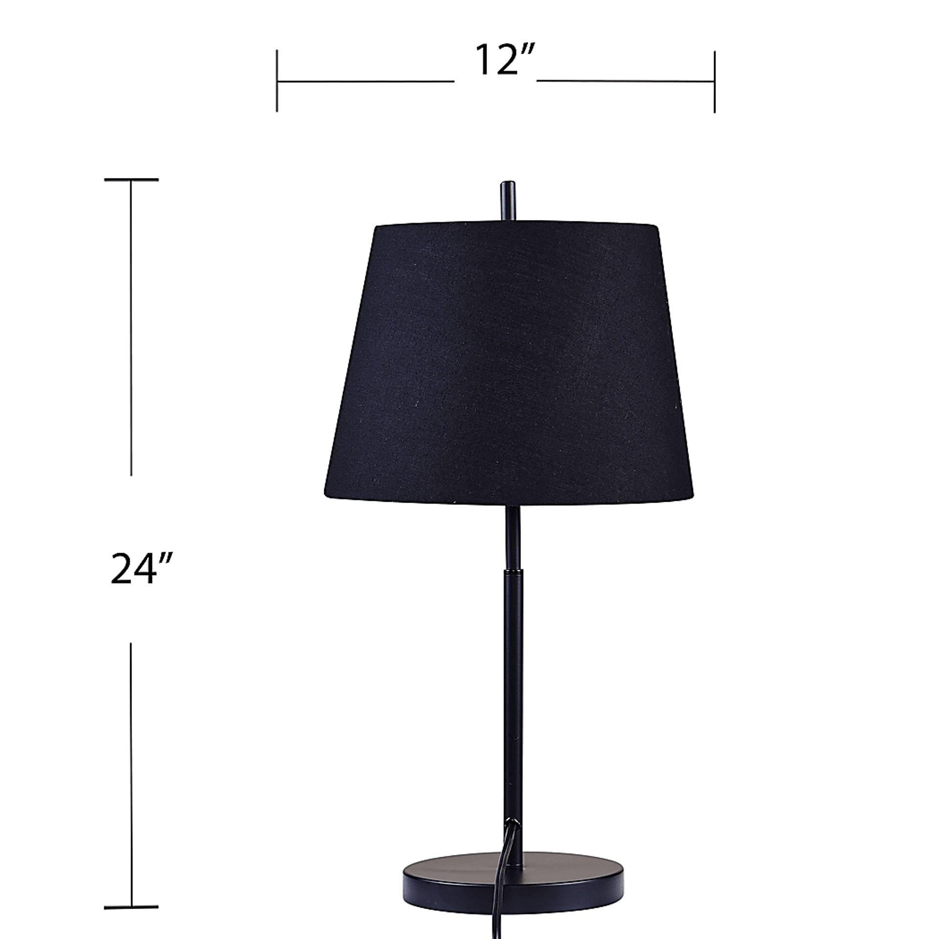 Alliare Black Lamp - Image 8