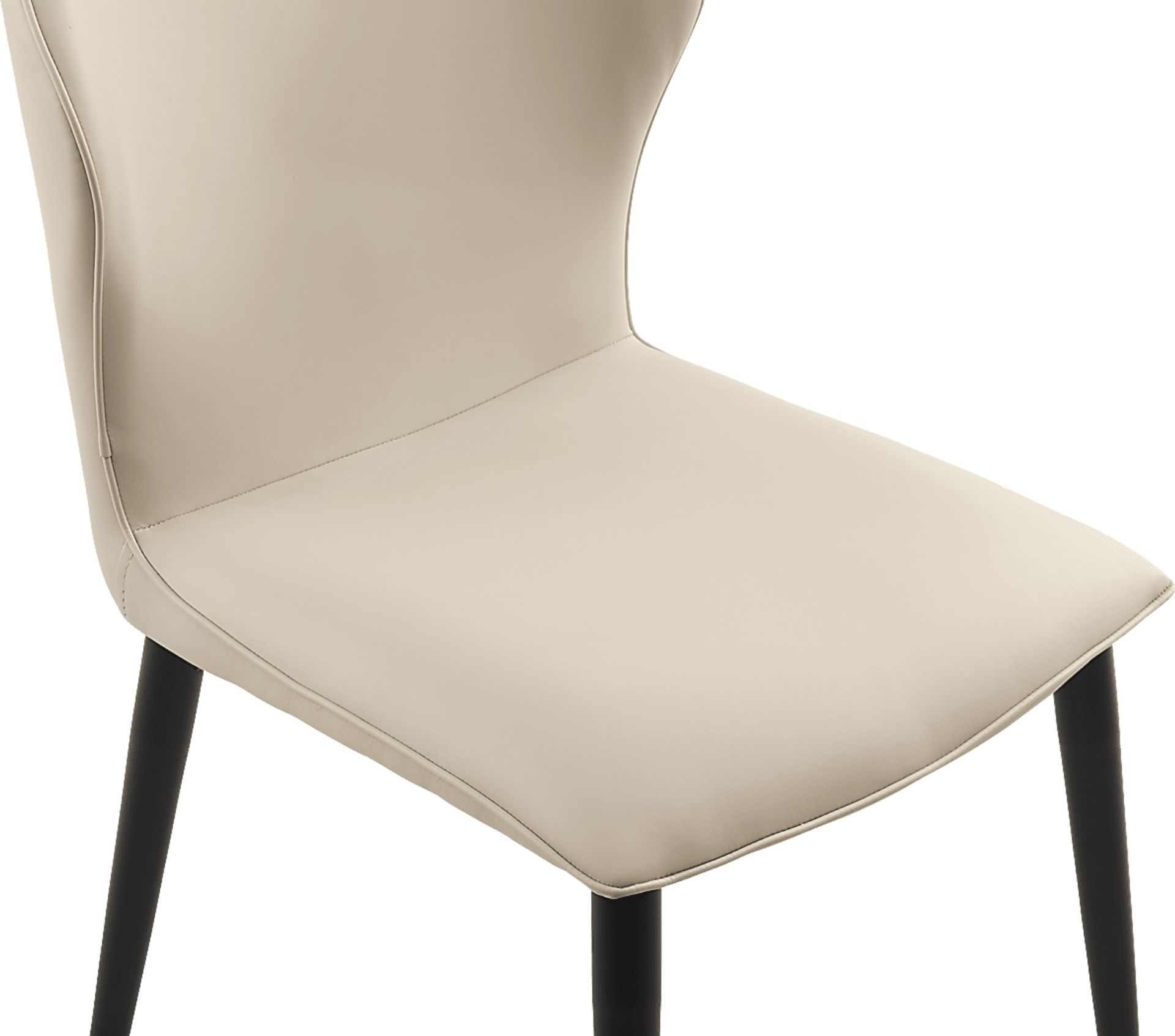 Allici Beige Side Chair - Image 3