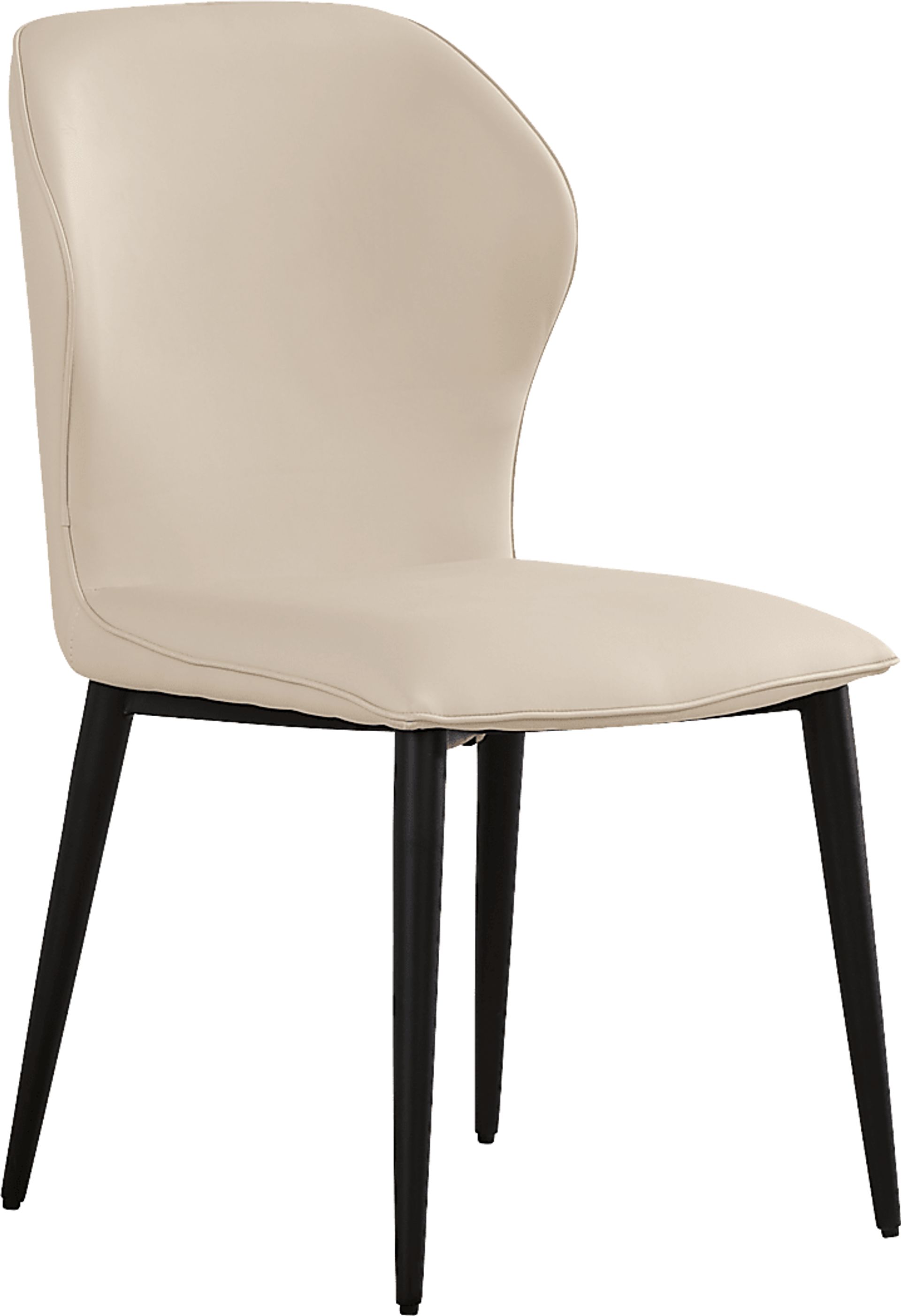 Allici Beige Side Chair - Image 1