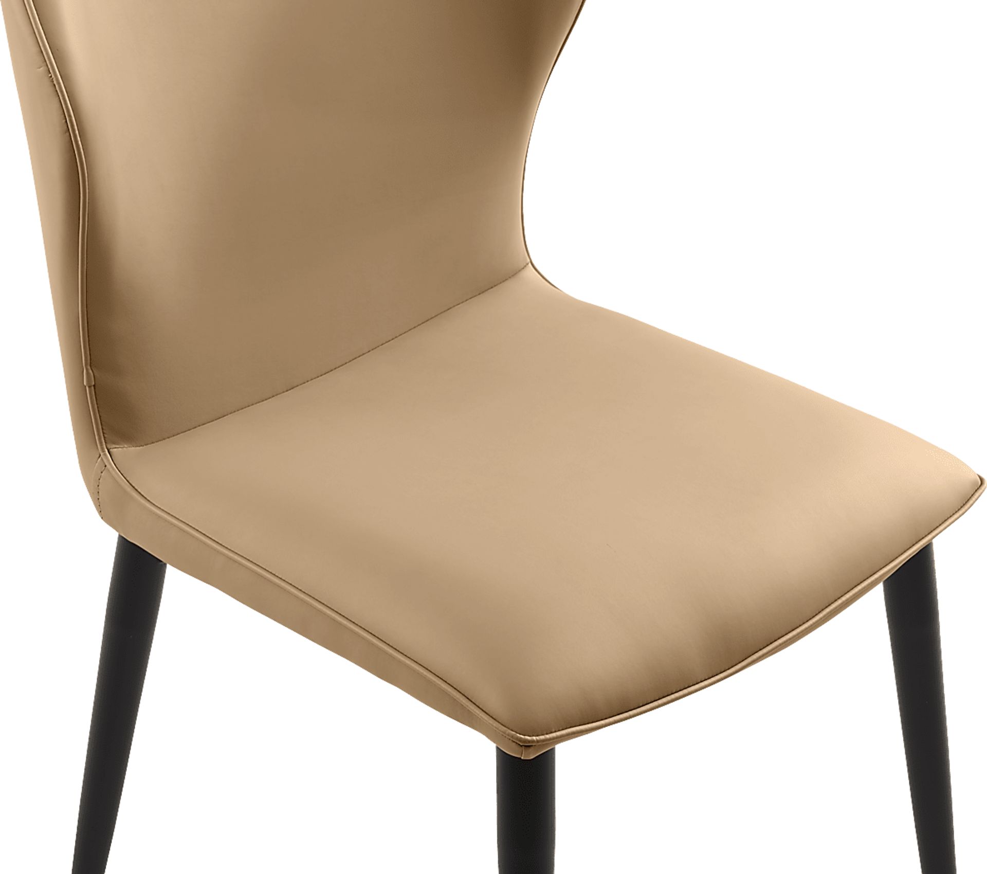 Allici Caramel Side Chair - Image 4