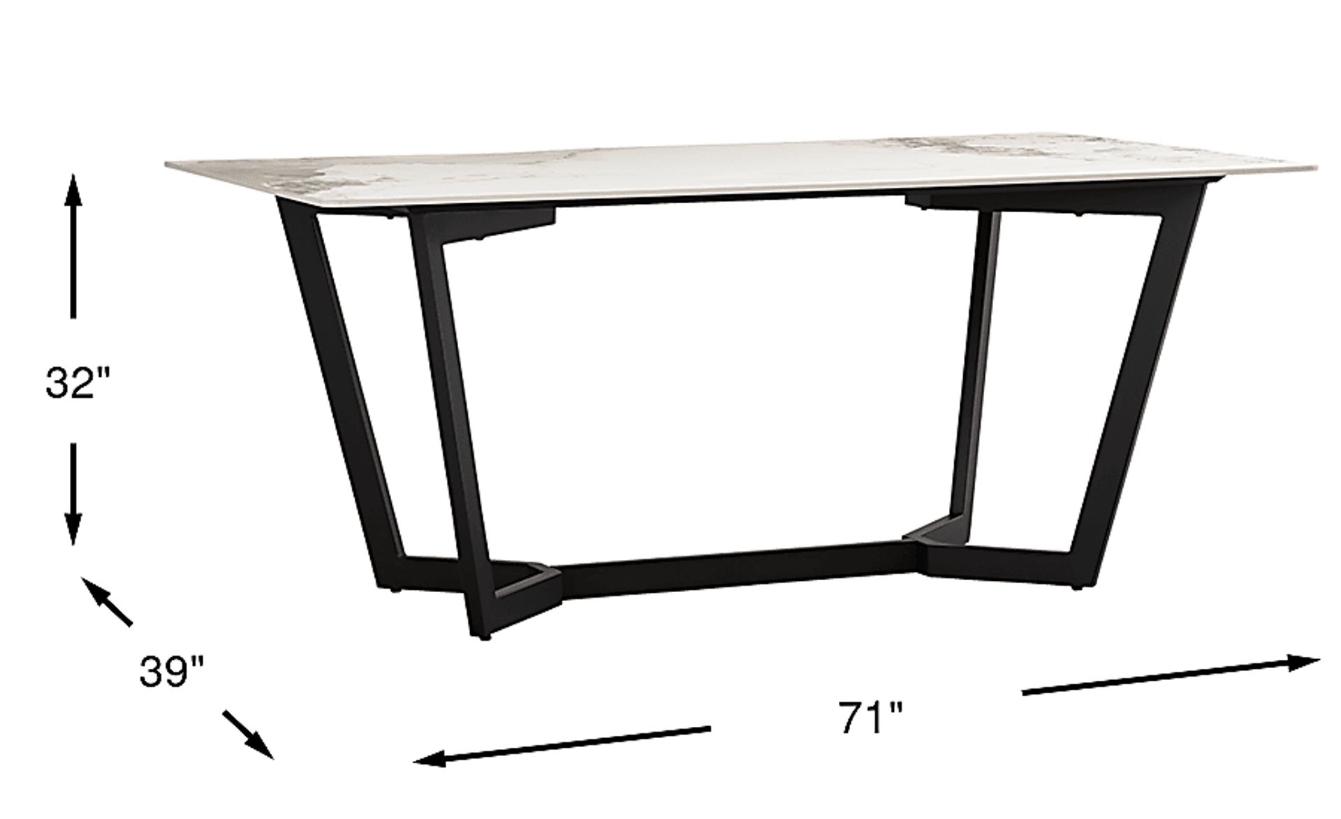 Dimension Image. Please refer to the Dimension Tab on this page for dimension details.