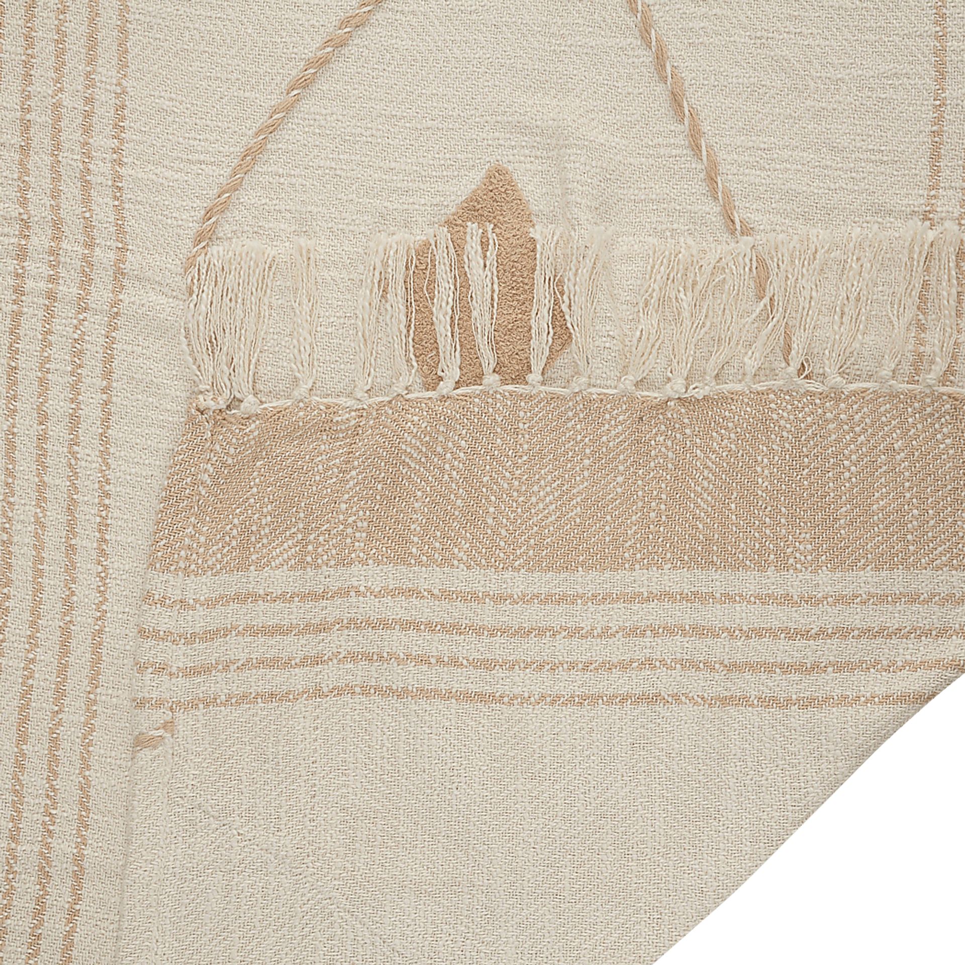 Allico Beige Throw Blanket - Image 6