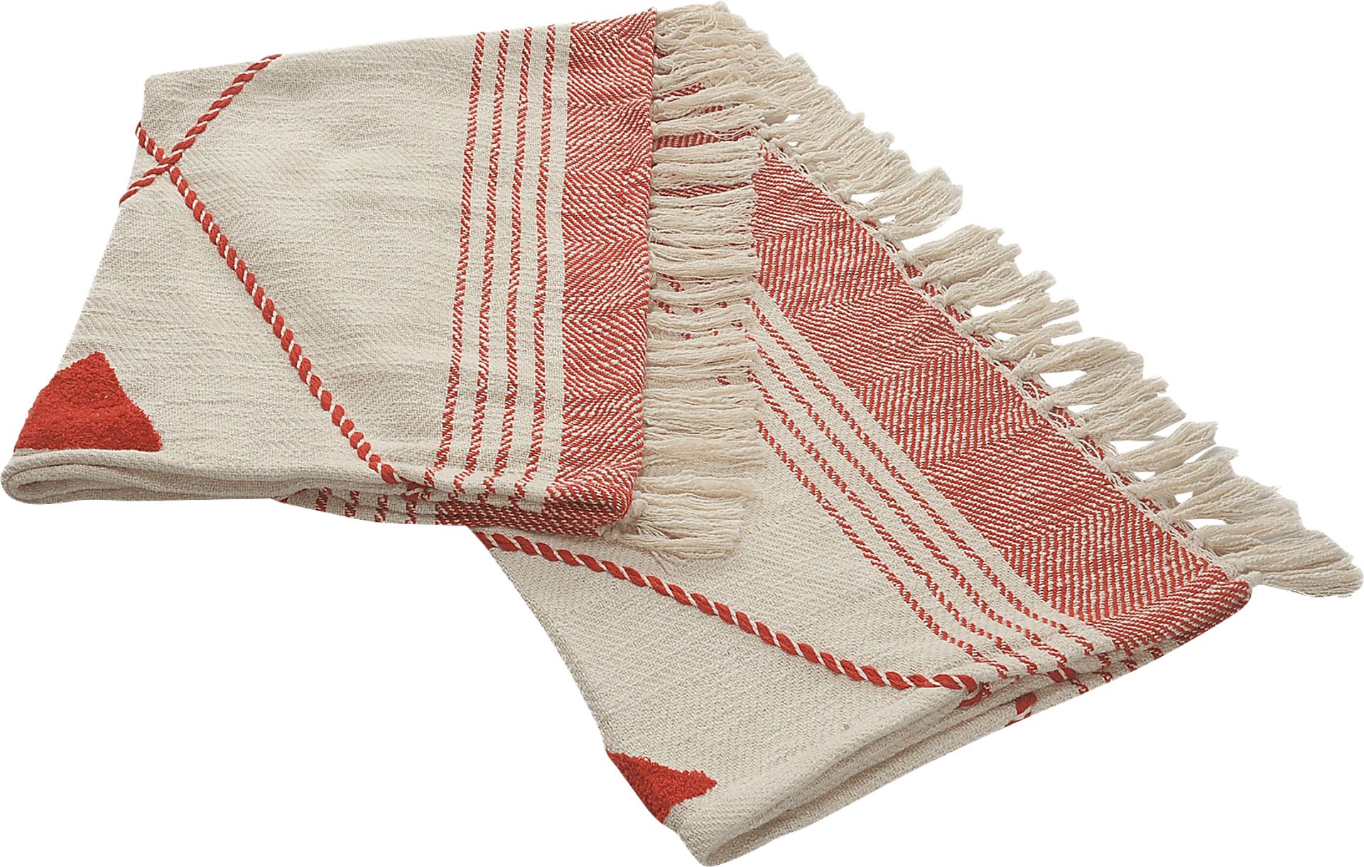 Allico Red Throw Blanket - Image 4