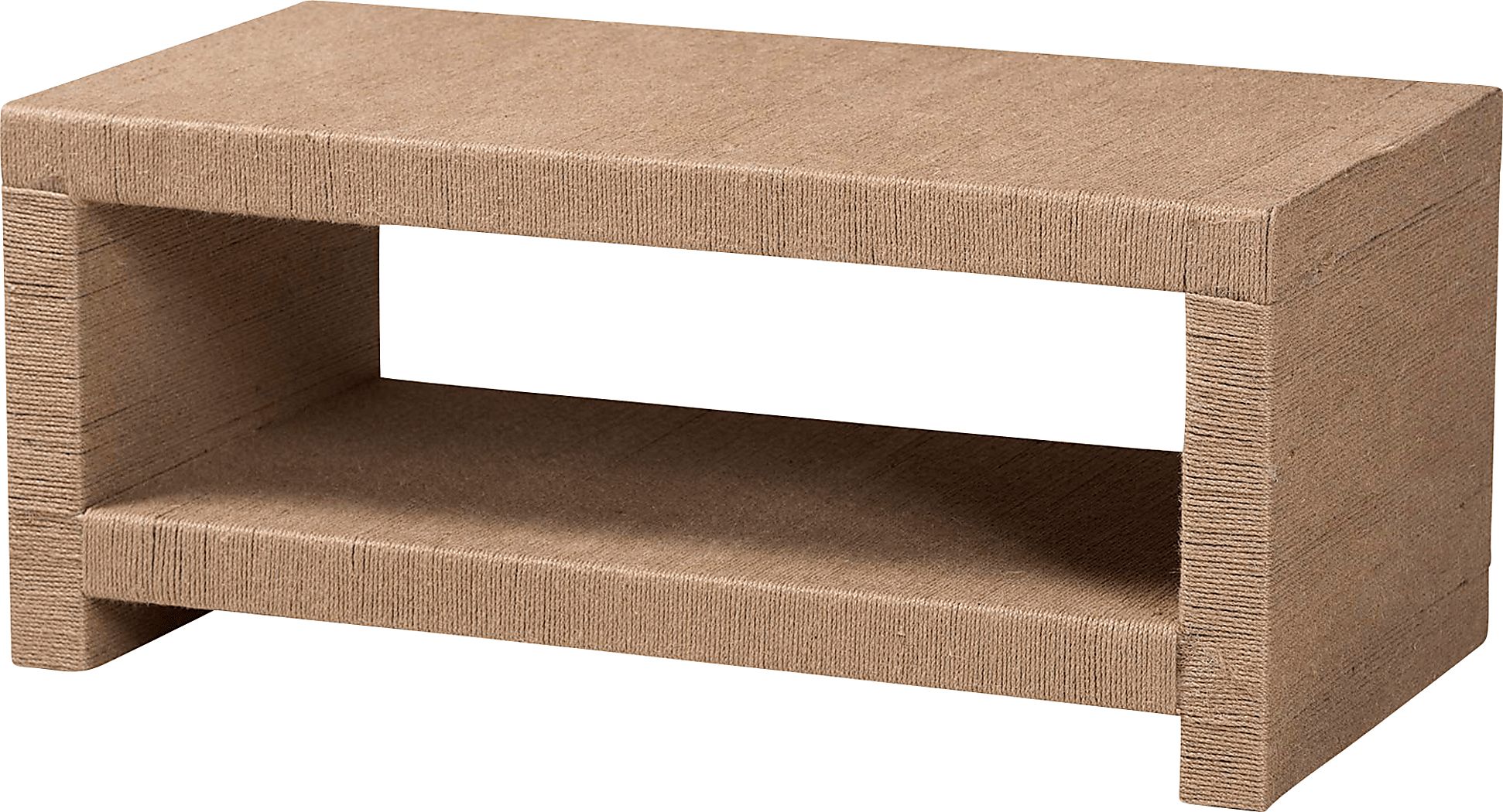 Allicot Brown Cocktail Table