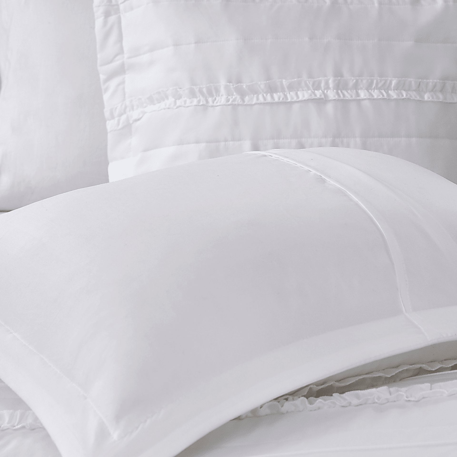 Allinda White 5 Pc California King Comforter Set - Image 7